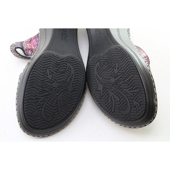 Alegria Lotti Sandals Shoes Multi Color Az 38 8-8.5 - Picture 16 of 16